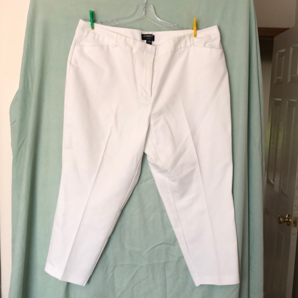White dress pants Liz Claiborne career